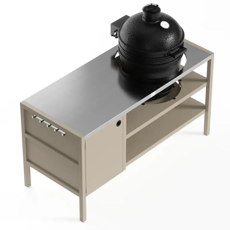 Multi Functional Outdoor Cabinet with Oven